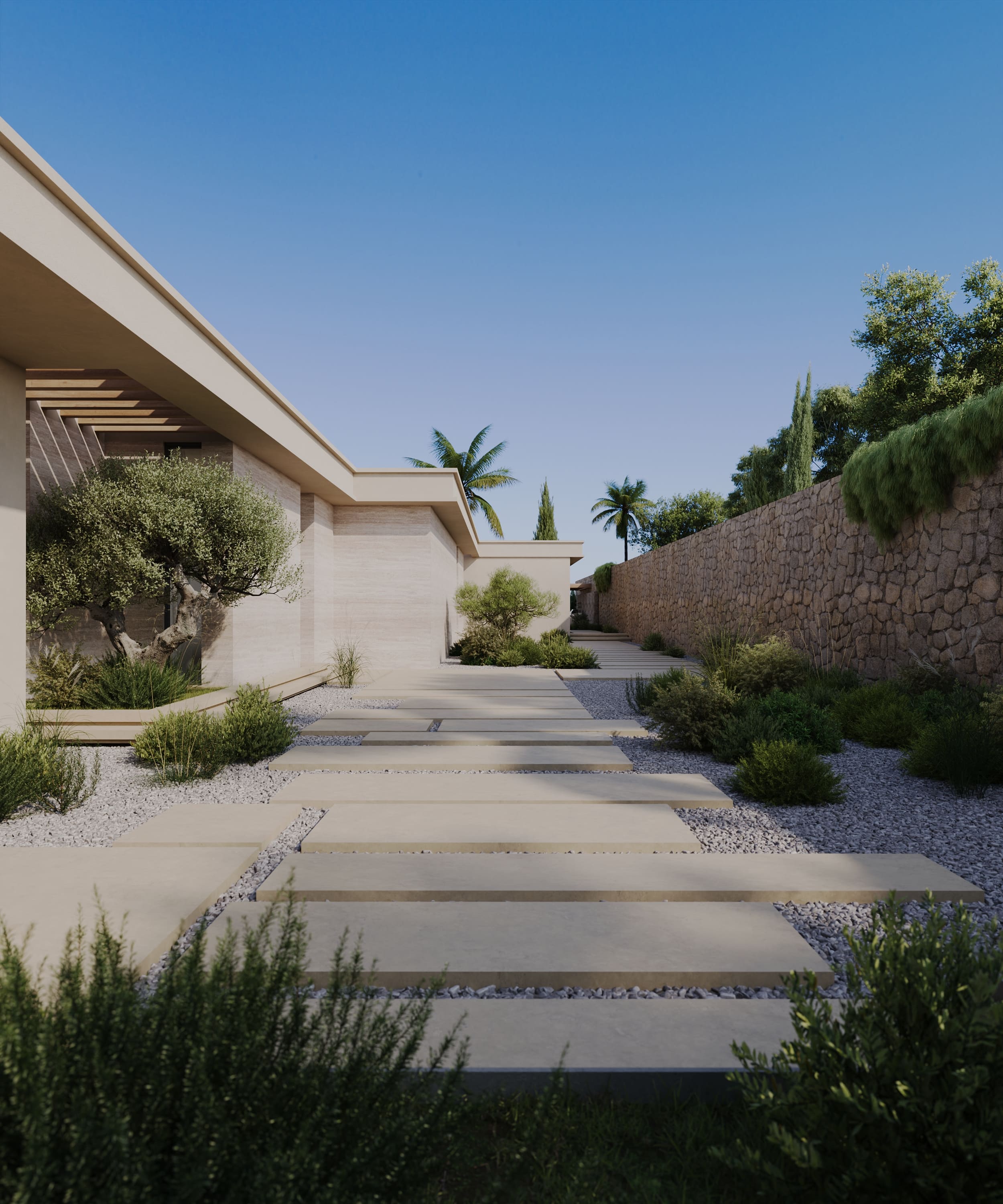 Ibiza extrior renders